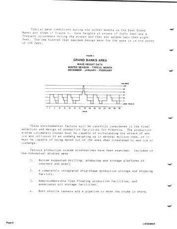 Oil and Gas Development Concepts Sable Island and Hibernia Page 4