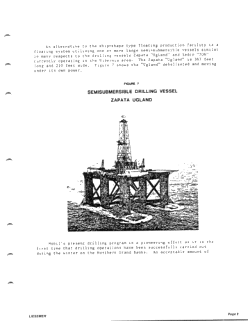 Oil and Gas Development Concepts Sable Island and Hibernia Page 7