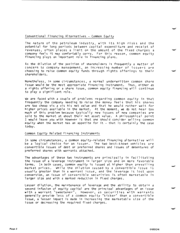 Financing the Petroleum Industry in the Eighties Page 2