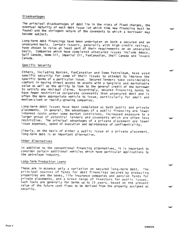Financing the Petroleum Industry in the Eighties Page 4