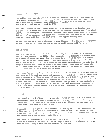 Secondary Recovery in Ontario Page 5