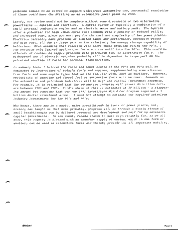 Fuels and Power Plants of the 1980's and 1990's Page 5