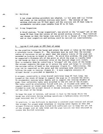 Pipelay Barge Design and Operation Page 3