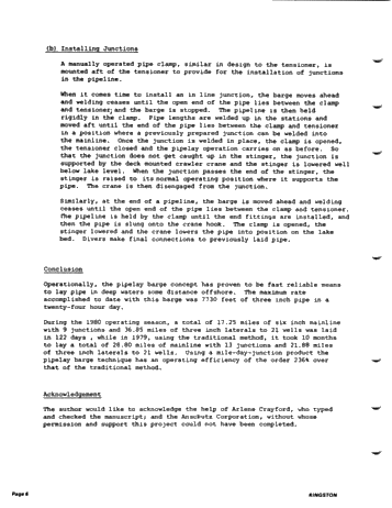 Pipelay Barge Design and Operation Page 6