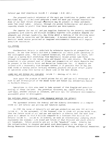Ontario Petroleum and Natural Gas in the 80's Page 2