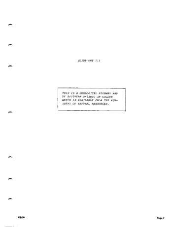 Ontario Petroleum and Natural Gas in the 80's Page 7