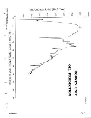Rodney Unit Polymer Injectivity Test, Current Status Report Page 17