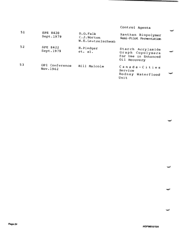 Rodney Unit Polymer Injectivity Test, Current Status Report Page 24