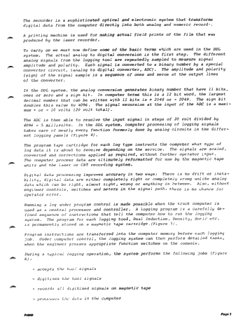 Introduction of Direct Digital Logging System (D.D.L.) for Lake Erie Page 3