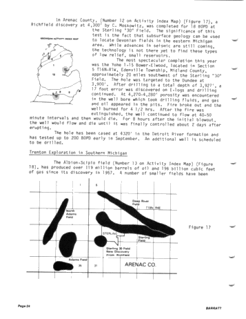 Recent Exploration Activity in Michigan Page 26