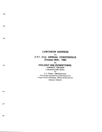 Luncheon Address Page 1