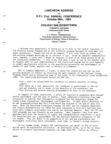 Luncheon Address Page 1