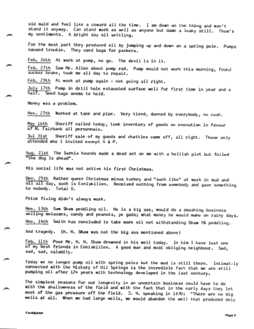 Shallow Oil Production With 9th Century Technology at Oil Springs Page 3