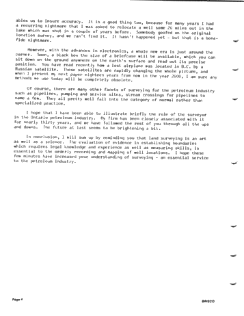 Land Surveying - an Essential Service Page 4
