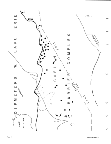 The Use of Dipmeters to Define Facies of the Guelph Within the Barrier Reef Complex of Lake Erie Page 4