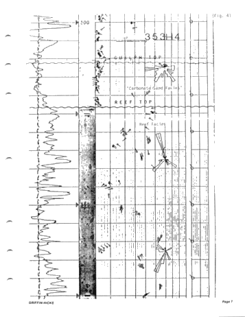 The Use of Dipmeters to Define Facies of the Guelph Within the Barrier Reef Complex of Lake Erie Page 7