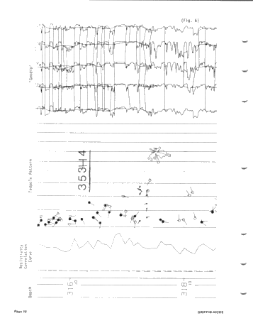The Use of Dipmeters to Define Facies of the Guelph Within the Barrier Reef Complex of Lake Erie Page 10