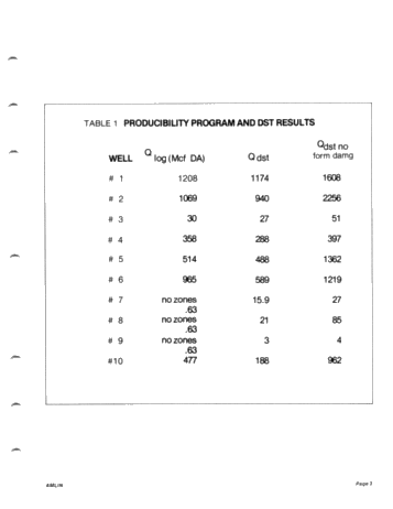 Estimating Formation Flow Rates With Downhole Logs Page 3