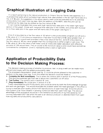 Estimating Formation Flow Rates With Downhole Logs Page 4