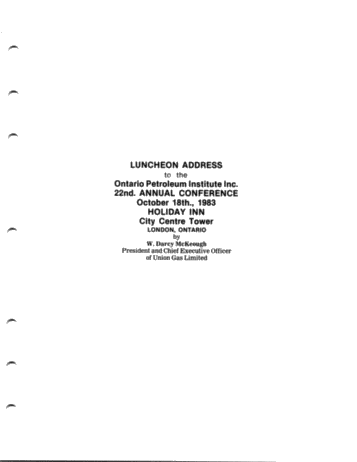Luncheon Address Page 1