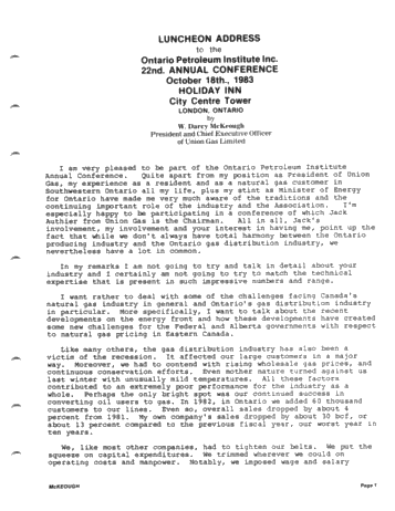 Luncheon Address Page 1