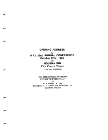 Opening Address Page 1