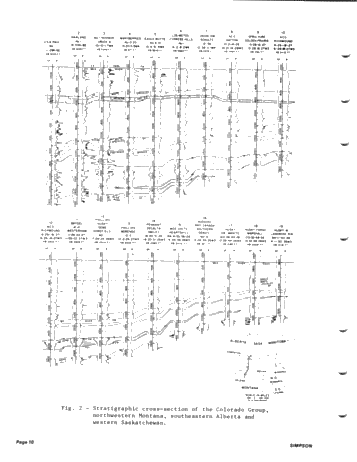 Reservoir Characteristics Related to Sedimentary Features of Conventional and Low - Permeability Gas Reservoirs in Marine, Cretaceous Sandstones of Saskatchewan Page 10