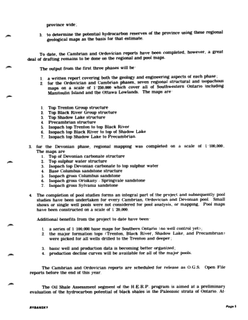 Effect of Petroleum Incentive Programs in Ontario Page 7