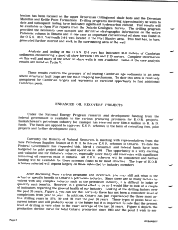 Effect of Petroleum Incentive Programs in Ontario Page 8
