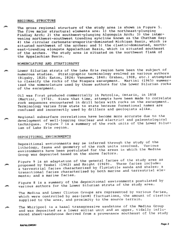 he Gas Producing Potential of the Lower Silurian "Clinton Sands Beneath Lake Erie, U.S.A. Page 3