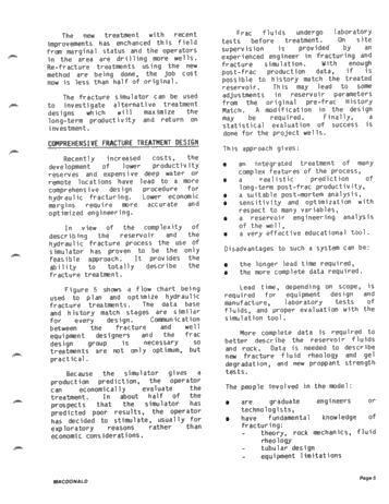 Technological Advances in Hydraulic Fracturing Page 5