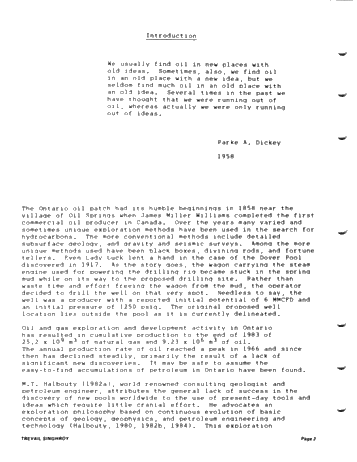 Integration of Geology Geophysics and Remote Sensing in Ontario Page 2