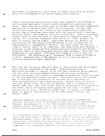 Integration of Geology Geophysics and Remote Sensing in Ontario Page 3