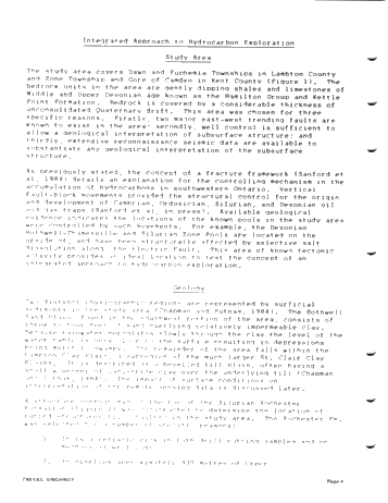 Integration of Geology Geophysics and Remote Sensing in Ontario Page 4