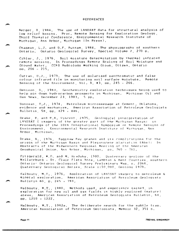 Integration of Geology Geophysics and Remote Sensing in Ontario Page 11