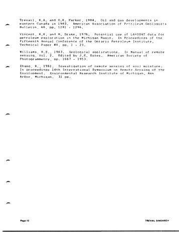 Integration of Geology Geophysics and Remote Sensing in Ontario Page 13