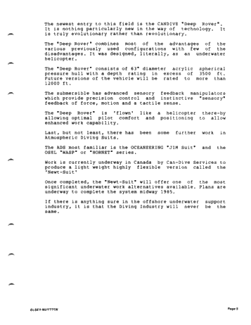 Advance in Offshore Diving Support Page 5