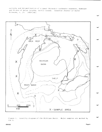 Diagenetic Evaluation and Chemical Fluid Vectors of the Silurian Formations, Michigan Basin Page 6