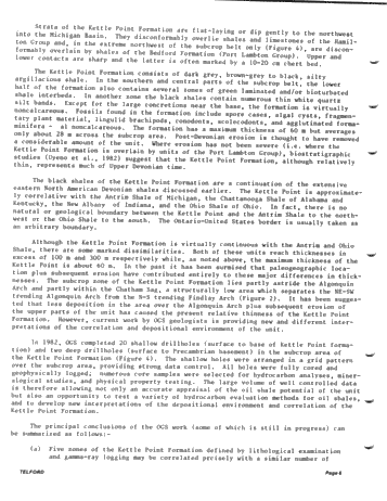 Oil Shale Potential of the Devonian Black Shales of Southwestern Ontario and James Bay Lowlands Page 6