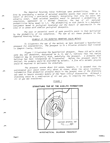 The Expected Monetary Value Method of Prospect Analysis Page 3