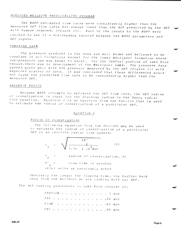 A Wellsite Producibility Program Page 6