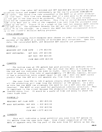 A Wellsite Producibility Program Page 9