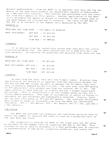 A Wellsite Producibility Program Page 10
