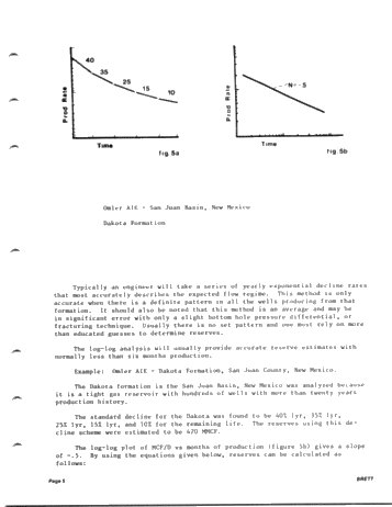 Reserve Analysis of Tight Gas Formations Page 5