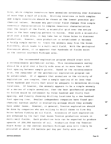 Geology and Geochemistry of the Trenton-Black River Formations of Southern Michigan Page 10