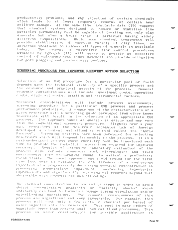 Enhanced Oil Recovery Considerations for Ontario Reservoirs Page 10