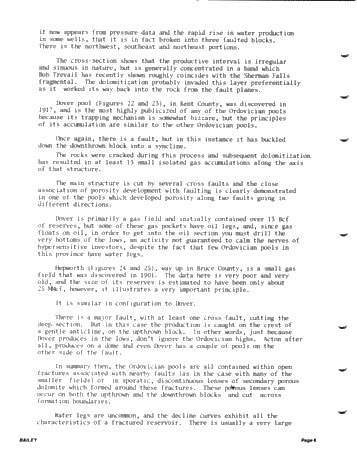 Hydrocarbon Potential and Trapping Mechanisms Trapping Mechanisms of the Cambro Ordovician in Ontario Page 6