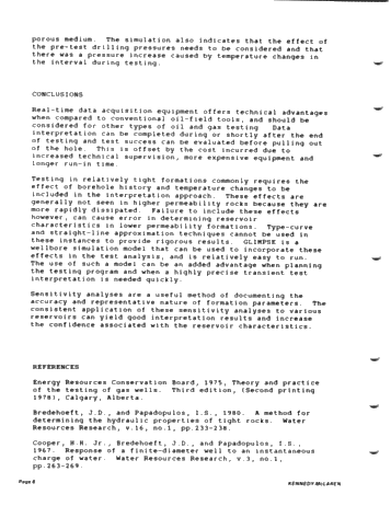 The Advantage of Using an On-Site Wellbore Stimulator to Assess Transient Pressure Tests Page 8