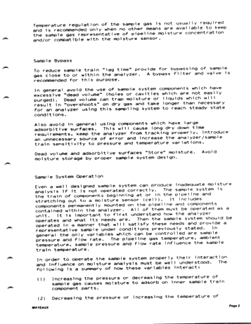 Moisture Analysis of Natural Gases Page 3