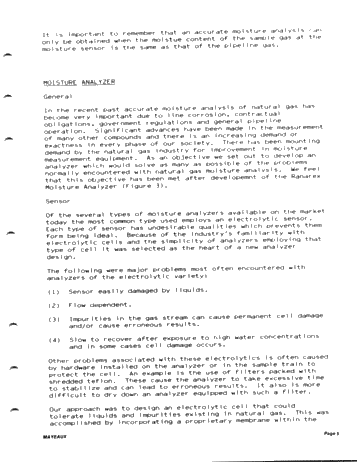 Moisture Analysis of Natural Gases Page 5